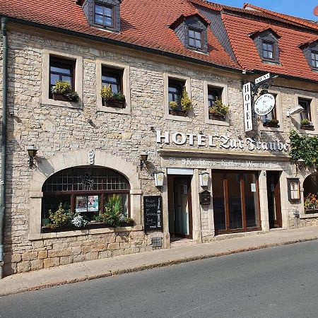Hotel Zur Traube Freyburg Exterior foto